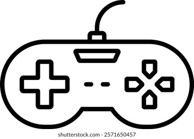 Game Controller vector icon. Can be used for printing, mobile and web applications.