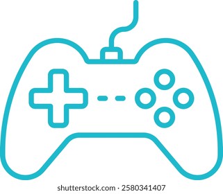 Game Controller vector icon. Can be used for printing, mobile and web applications.