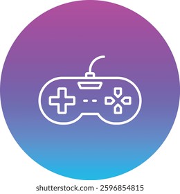 Game Controller vector icon. Can be used for printing, mobile and web applications.