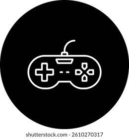 Game Controller vector icon. Can be used for printing, mobile and web applications.