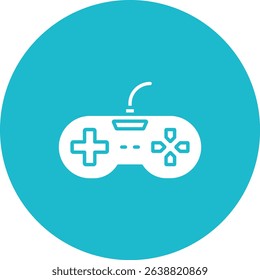 Game Controller vector icon. Can be used for printing, mobile and web applications.