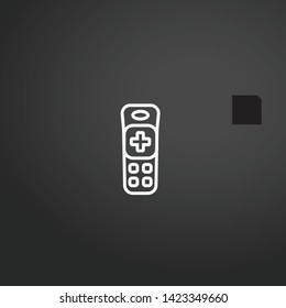 Game Controller vector icon. Game Controller concept stroke symbol design. Thin graphic elements vector illustration, outline pattern for your web site design, logo, UI. EPS 10.