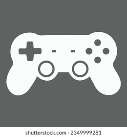 game controller vector icon. joystick icon. technology and entertainment, vector graphics. vector illustration