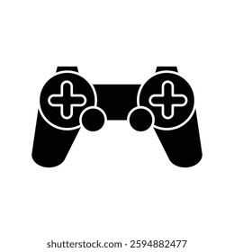 game controller vector icon. joystick icon. technology and entertainment, vector graphics. vector illustration