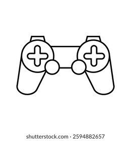 game controller vector icon. joystick icon. technology and entertainment, vector graphics. vector illustration