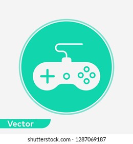 Game controller vector icon sign symbol