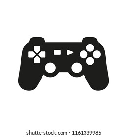 game controller vector icon in trendy flat design