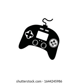 Game controller vector icon. Video game console. Joystick icon illustration for mobile and web concept
