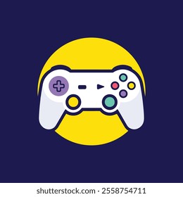 Game controller vector illustration. Game Gadget illustration.