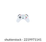 Game controller vector isolated icon. Joystick emoji illustration. Video game controller vector isolated emoticon