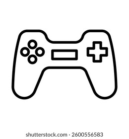 Game Controller Vector Line Icon Design