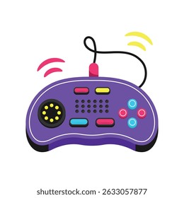 Game Controller Vector style icon. Eps 10 file
