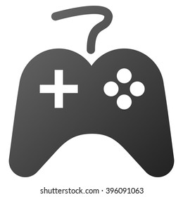 Game Controller vector toolbar icon for software design. Style is gradient icon symbol on a white background.