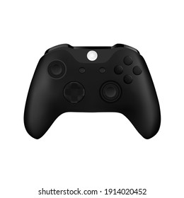 Game controller in vector.Joystick vector illustration.Gamepad for game console.The joystick for the console.