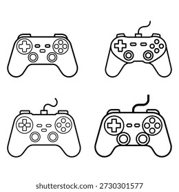 Controladores de juego con Botón Video y joysticks
