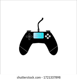 Game culture vector simple logo 
gamepad 