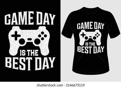 
Game Day ist der beste T-Shirt-Design