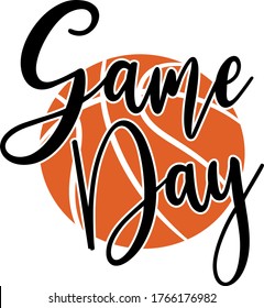 Game day quote. Basketball ball