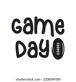 game day t shirt design 