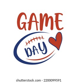 game day t shirt design 