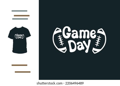 Game Day T Shirt Design