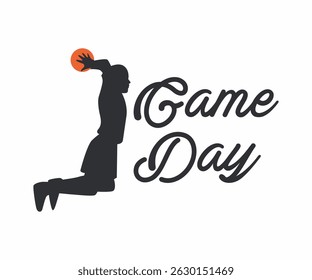 Game day  trendy gaming T shirt design featuring fun quotes and gamer graphics