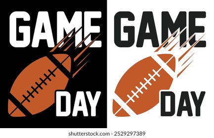 Game Day, Typography, American Football Typography Design, Rugby Typography Design, Sports Typography, Football Tournament, Champions league, Rugby Club