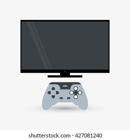 Game design. Technology icon. Isolated illustration