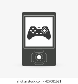 Game design. Technology icon. Isolated illustration