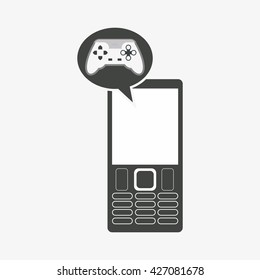 Game design. Technology icon. Isolated illustration