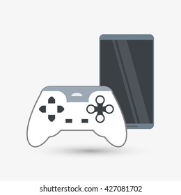 Game design. Technology icon. Isolated illustration