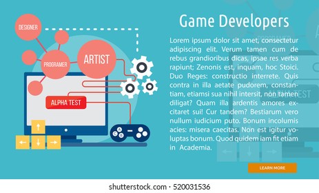 Game Developers Conceptual Banner