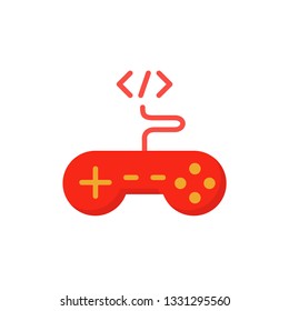 game development icon vector flat style
