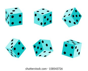 Game dice set