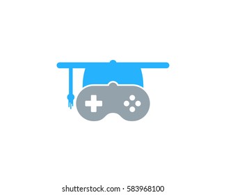 Game Education Logo Design Element