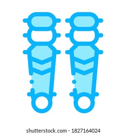 Game Equipment Icon Vector. Outline Game Equipment Sign. Isolated Contour Symbol Illustration