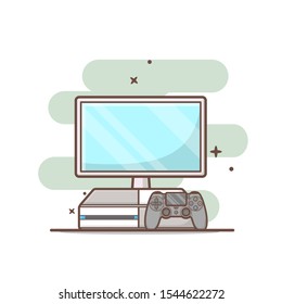 game equipment vector illustration in isolated white
