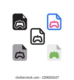 Game File Icon Pack Version