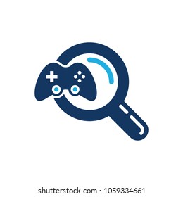 Game Find Logo Icon Design