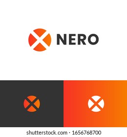 Game fintech logo design concept. player logomark illustration. Can representing tech, data, blockchain, program, ai, system.