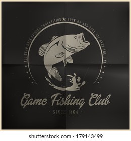 Game Fishing Club Badge