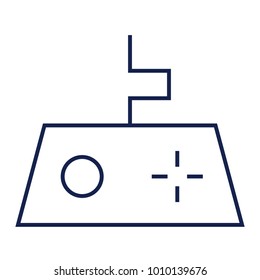 Game Flat minimal icon vector