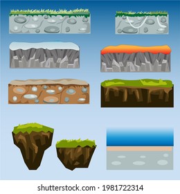 Game Floating Platform and Tile