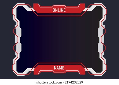 game frame asset dark background