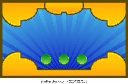 Game frame HUD for Game, UI, UX, KIT.