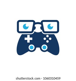 Game Geek Logo Icon Design