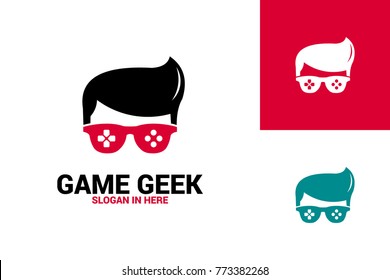 Diseño de plantilla de logotipo de Game Geek