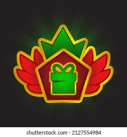 Diseño vectorial de icono de regalo de juego