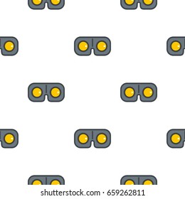 Game glasses pattern seamless for any design vector illustration
