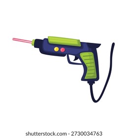 Spielgewehr-Symbol, Spielgewehr-Vektorgrafik, Spielgewehr-Controller zum Schießen von Spielen, Vektorbild, Arcade-Lichtgewehr-Controller-Symbol